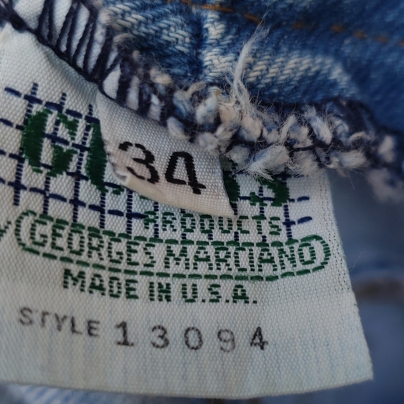 Vintage Button Fly Guess Jeans 34" - Picture 10 of 15